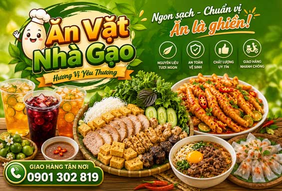 Ăn Vặt Nhà Gạo